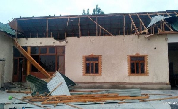 Последствия ветра: 141 дом в Самаркандской области временно оторван от газоснабжения