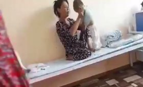 В Самарканде мать жестоко избила ребенка, который не хотел засыпать