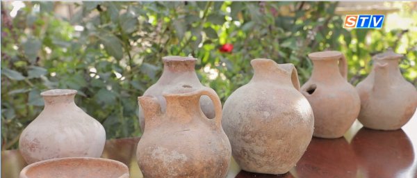 В Пайарыкском районе найдены предметы керамики средневековья